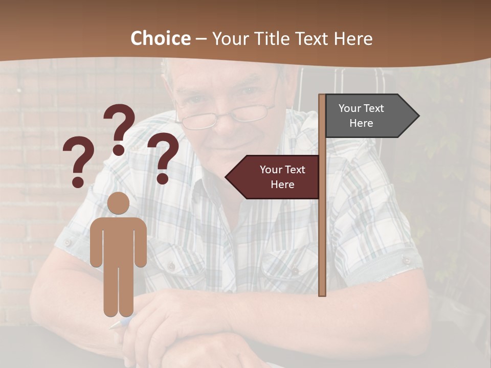 Model Review Correspondence PowerPoint Template