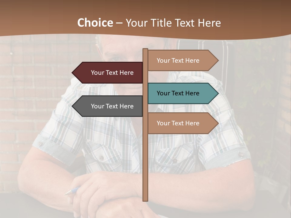 Model Review Correspondence PowerPoint Template