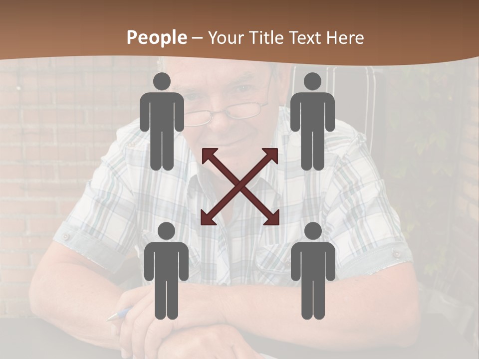 Model Review Correspondence PowerPoint Template