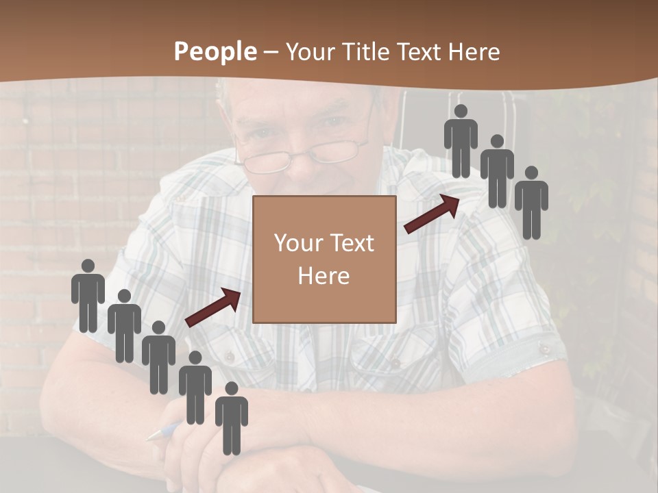 Model Review Correspondence PowerPoint Template