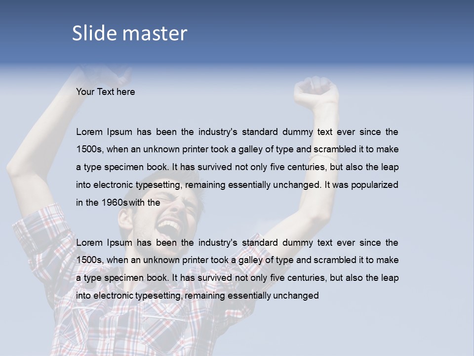 Happy Woohoo Collar PowerPoint Template