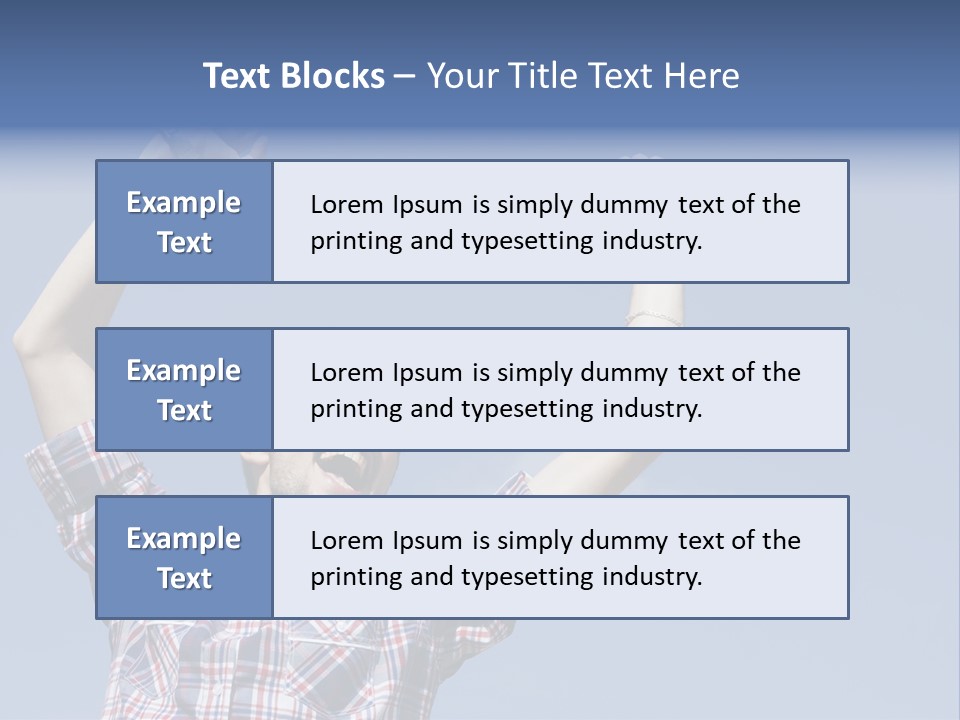 Happy Woohoo Collar PowerPoint Template