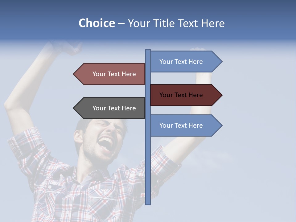 Happy Woohoo Collar PowerPoint Template