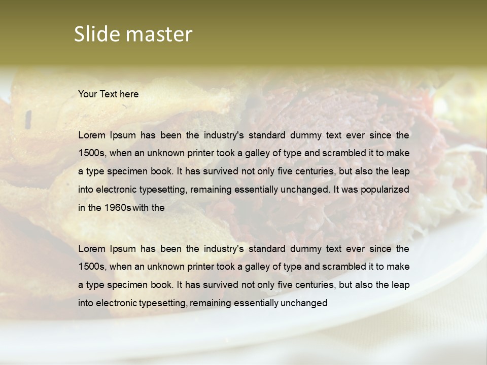 Season Bright Autumnal PowerPoint Template