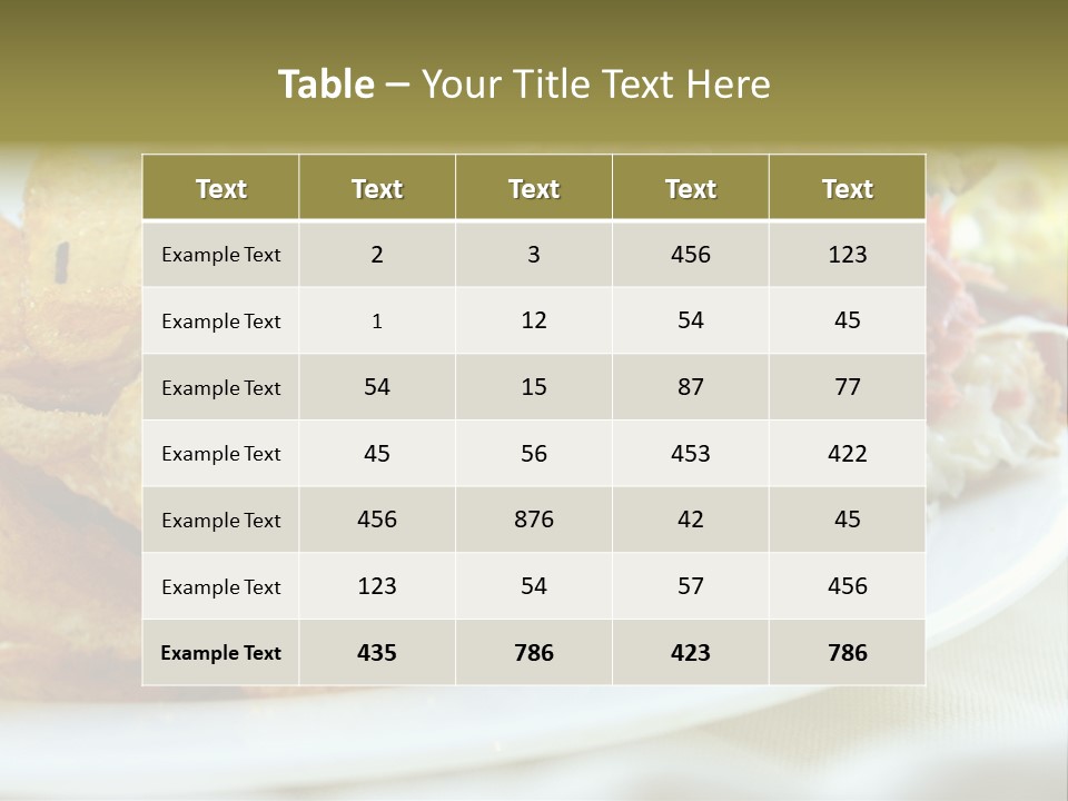 Season Bright Autumnal PowerPoint Template