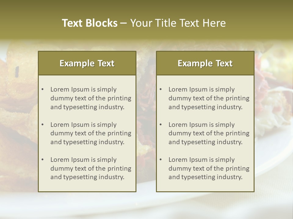 Season Bright Autumnal PowerPoint Template