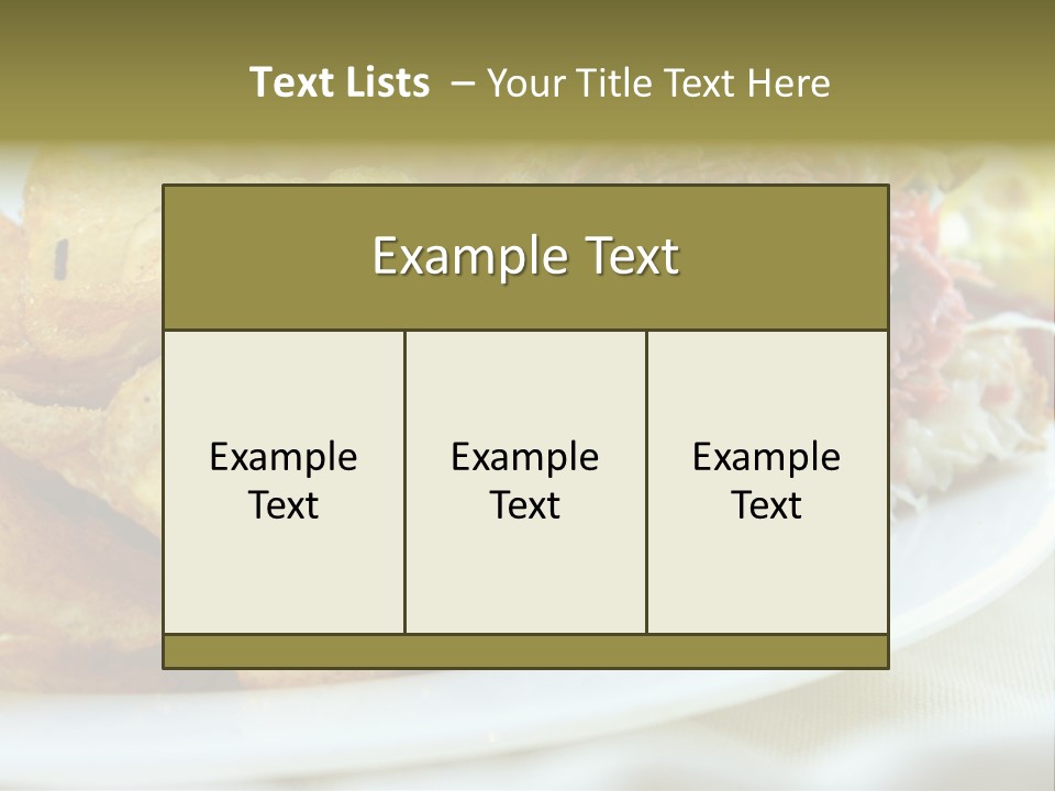 Season Bright Autumnal PowerPoint Template
