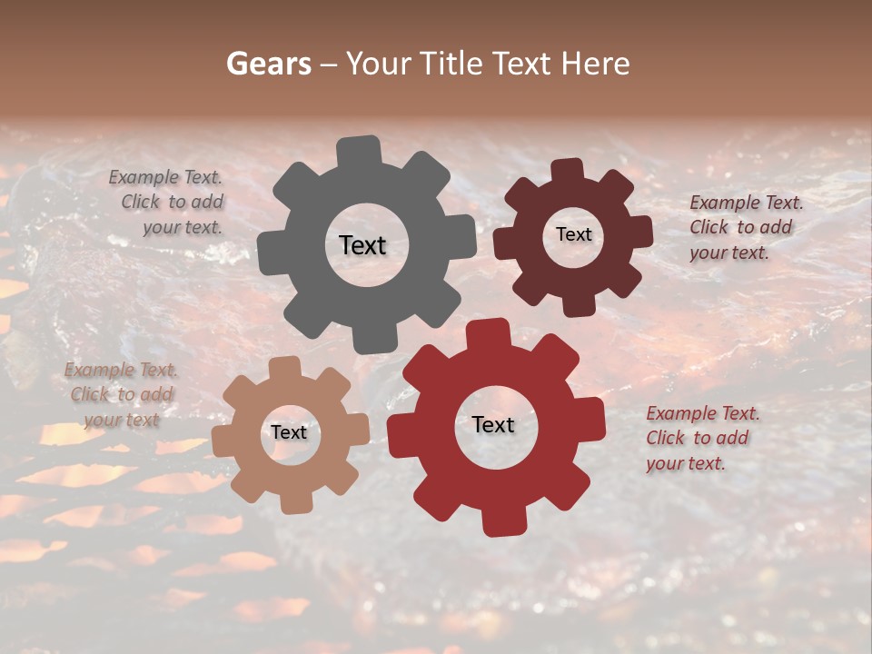 Healthy Gym Male PowerPoint Template