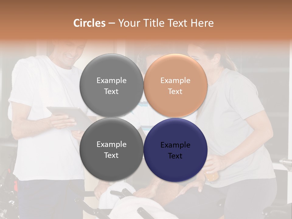 Healthy Gym Male PowerPoint Template