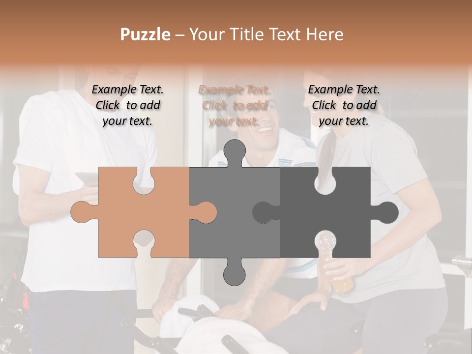 Healthy Gym Male PowerPoint Template