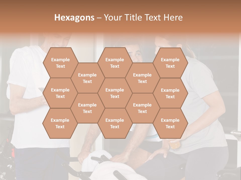 Healthy Gym Male PowerPoint Template