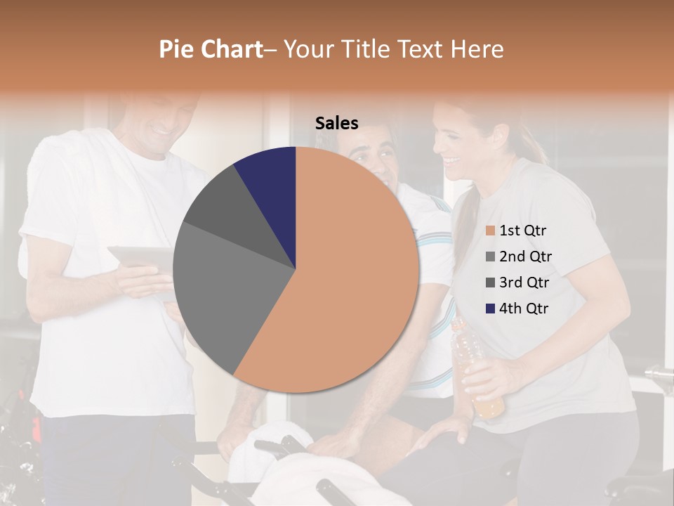 Healthy Gym Male PowerPoint Template