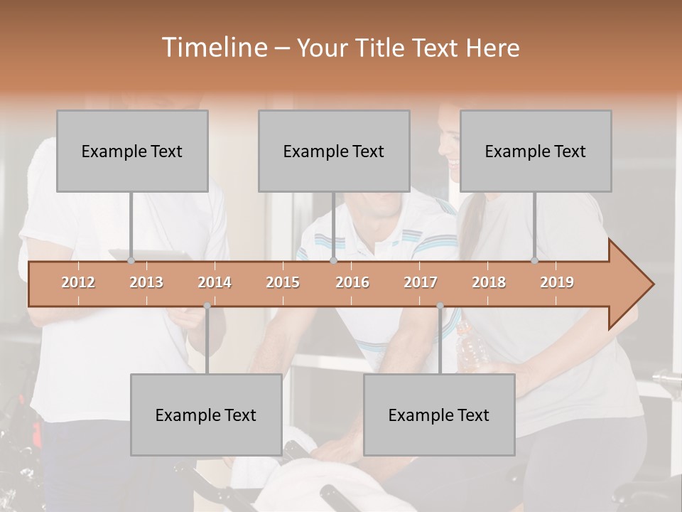 Healthy Gym Male PowerPoint Template