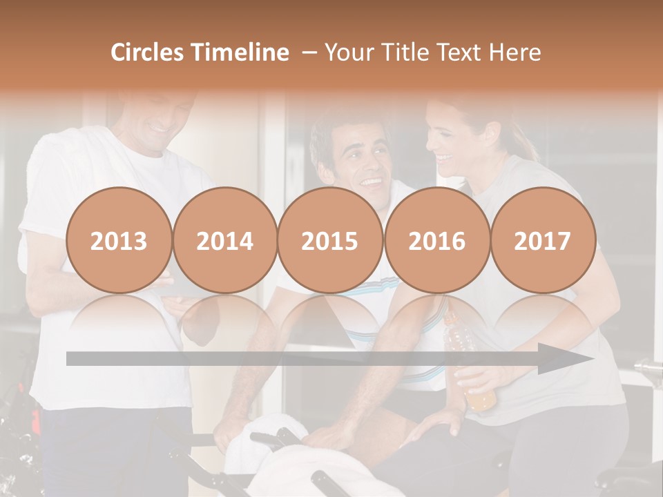 Healthy Gym Male PowerPoint Template