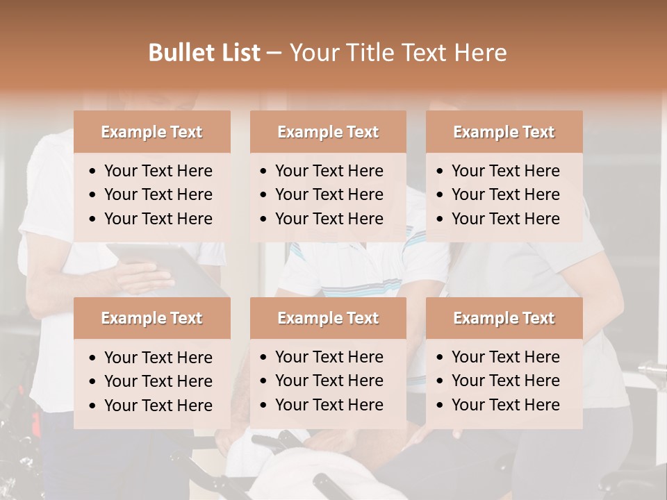 Healthy Gym Male PowerPoint Template