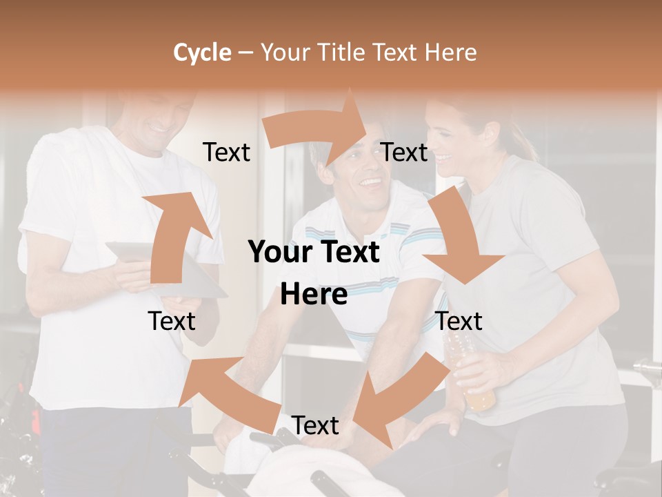 Healthy Gym Male PowerPoint Template