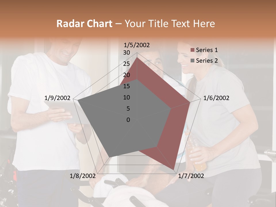 Healthy Gym Male PowerPoint Template