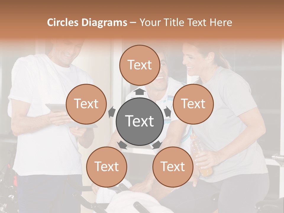 Healthy Gym Male PowerPoint Template