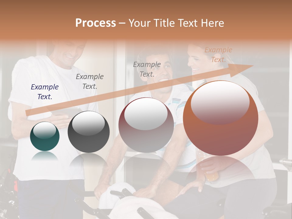 Healthy Gym Male PowerPoint Template