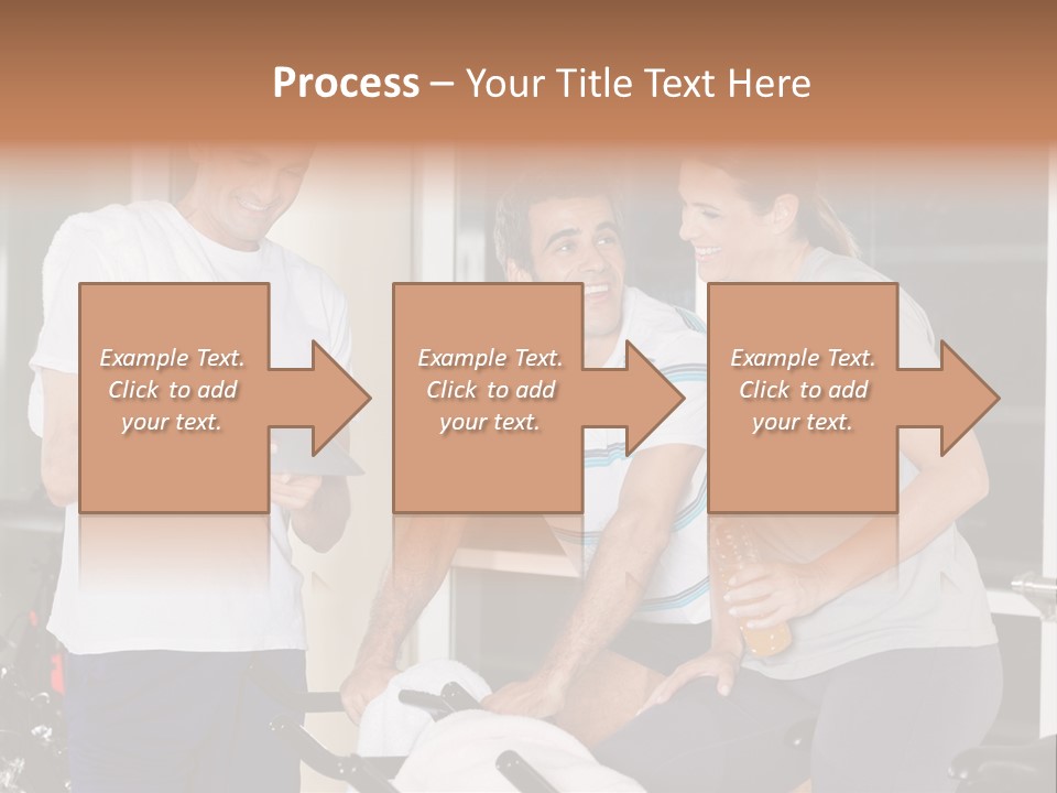 Healthy Gym Male PowerPoint Template