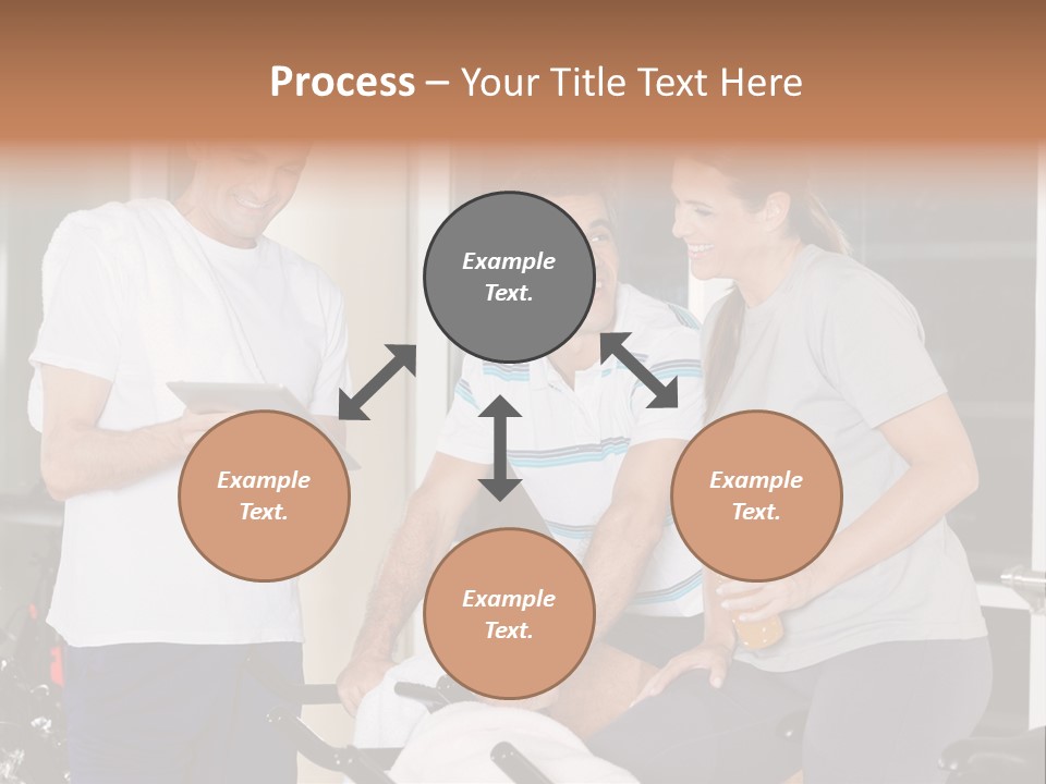 Healthy Gym Male PowerPoint Template