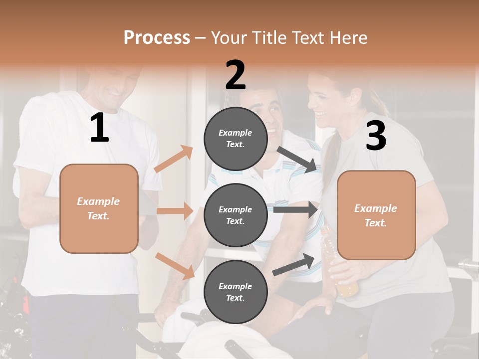 Healthy Gym Male PowerPoint Template