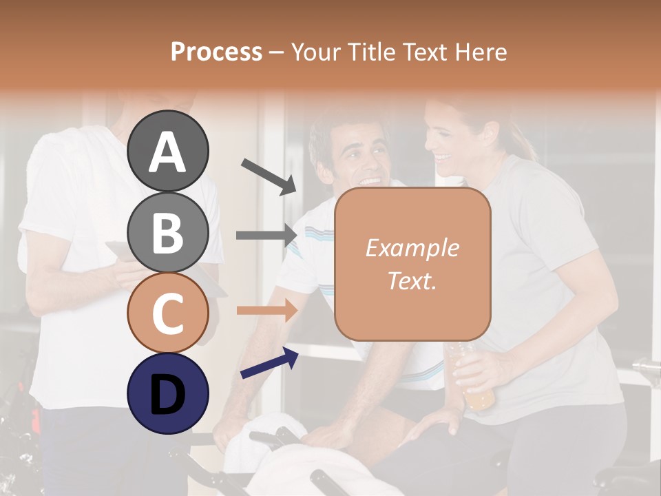 Healthy Gym Male PowerPoint Template