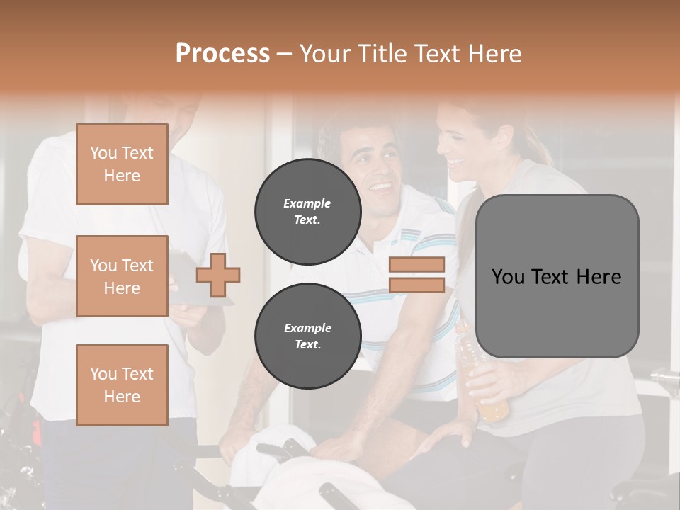 Healthy Gym Male PowerPoint Template