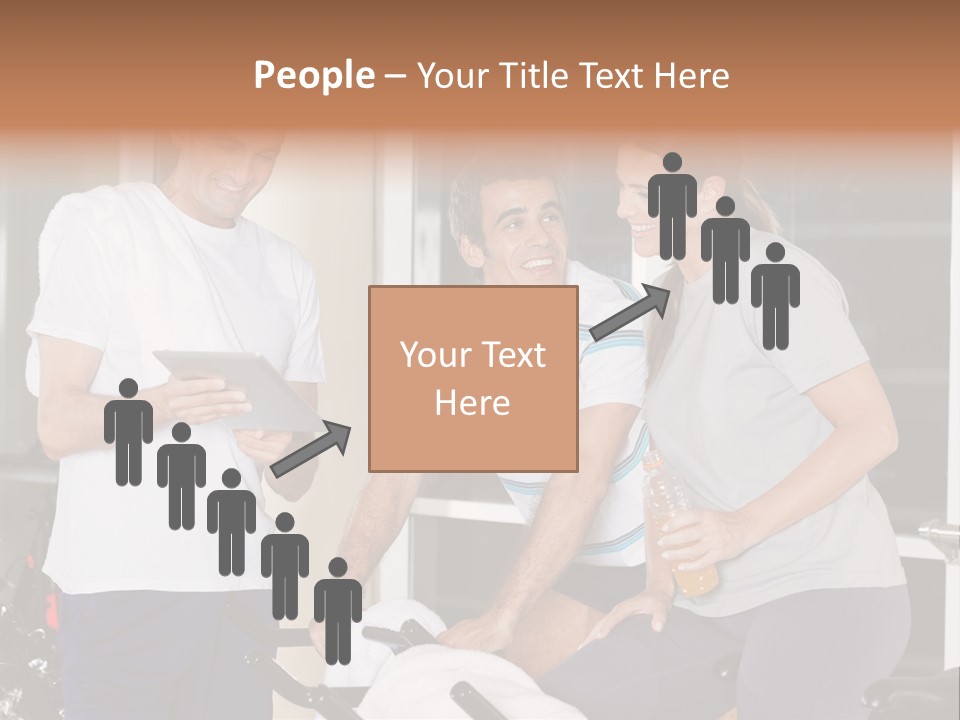 Healthy Gym Male PowerPoint Template