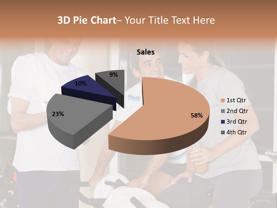 Healthy Gym Male PowerPoint Template