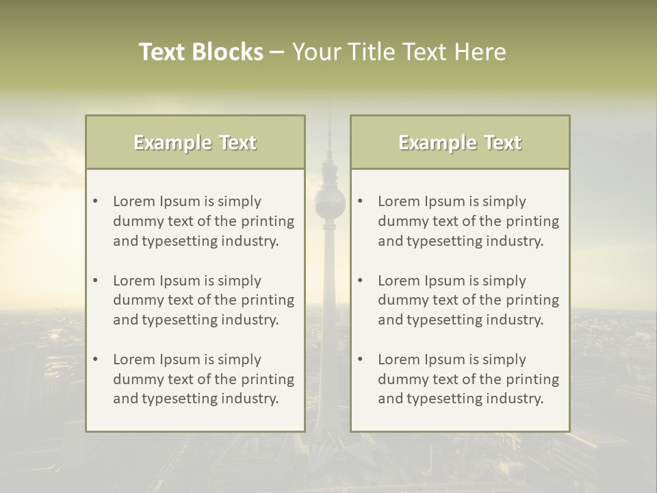 Capitol Old Pride PowerPoint Template