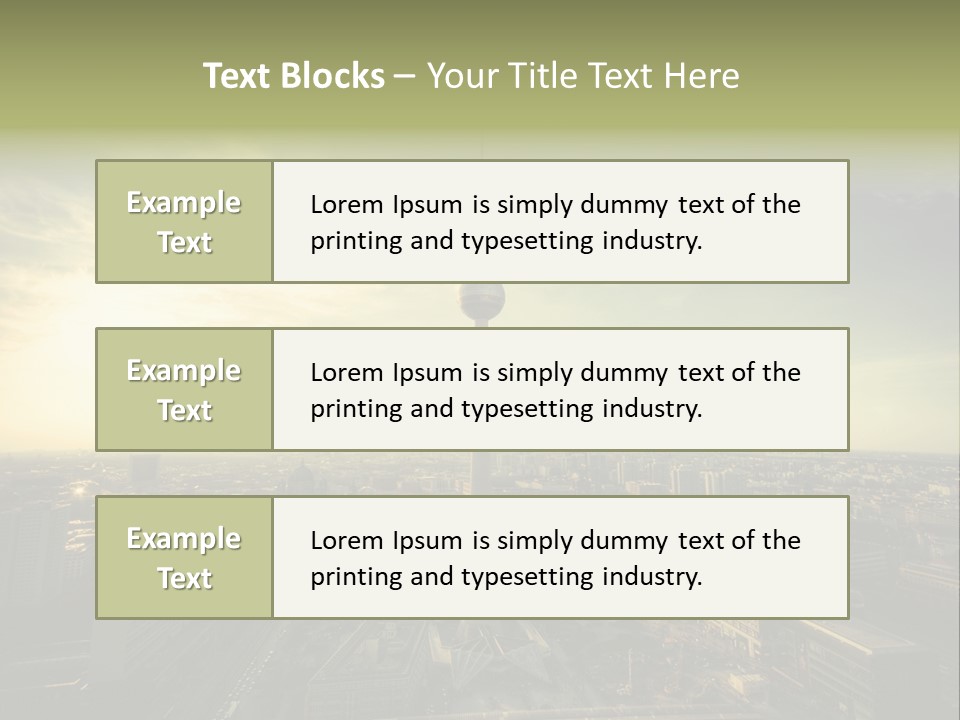 Capitol Old Pride PowerPoint Template