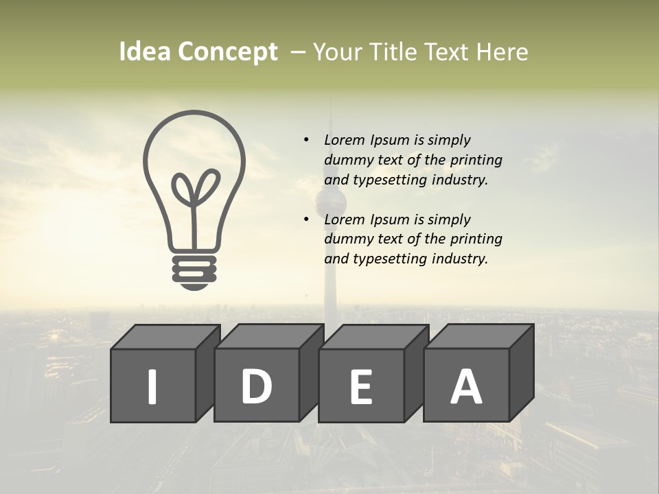 Capitol Old Pride PowerPoint Template