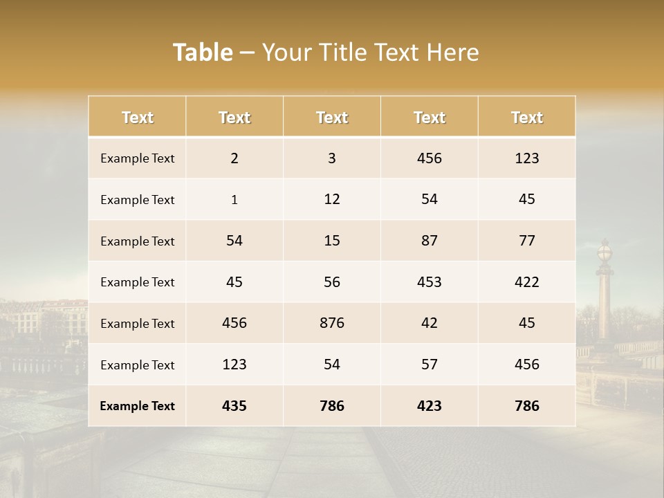 Old Historic Urban PowerPoint Template
