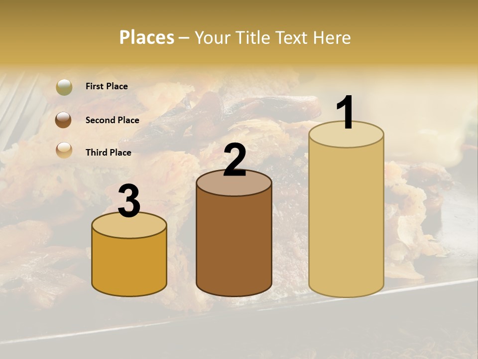 Gourmet Mushroom Potatoes PowerPoint Template