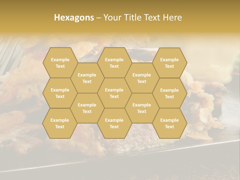 Gourmet Mushroom Potatoes PowerPoint Template