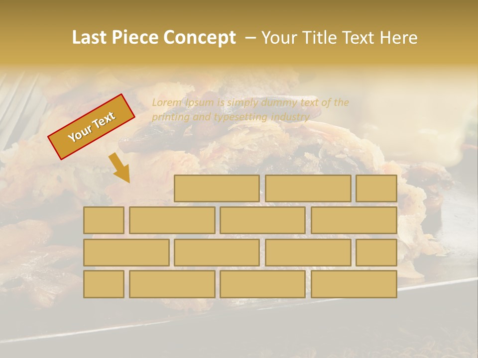 Gourmet Mushroom Potatoes PowerPoint Template