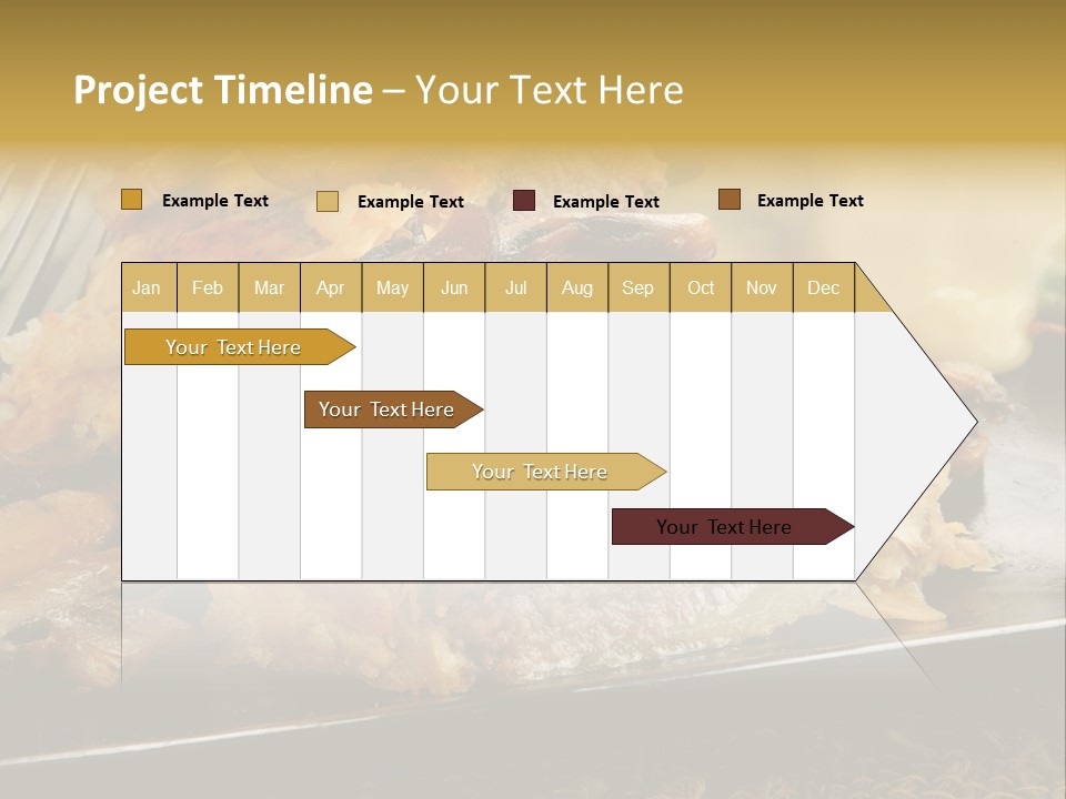 Gourmet Mushroom Potatoes PowerPoint Template