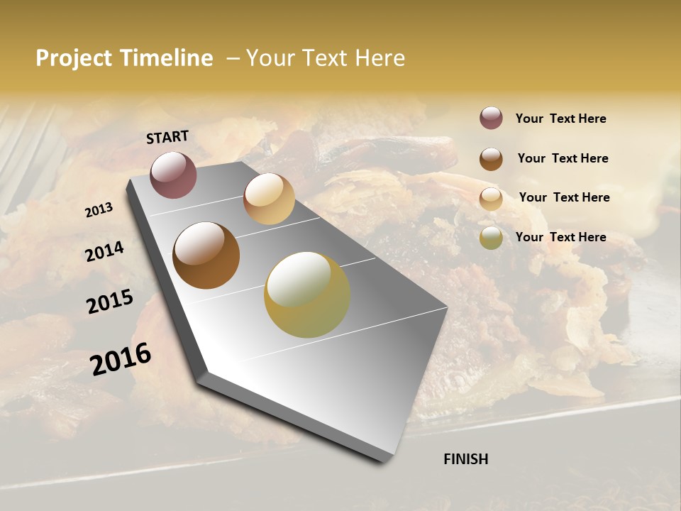 Gourmet Mushroom Potatoes PowerPoint Template