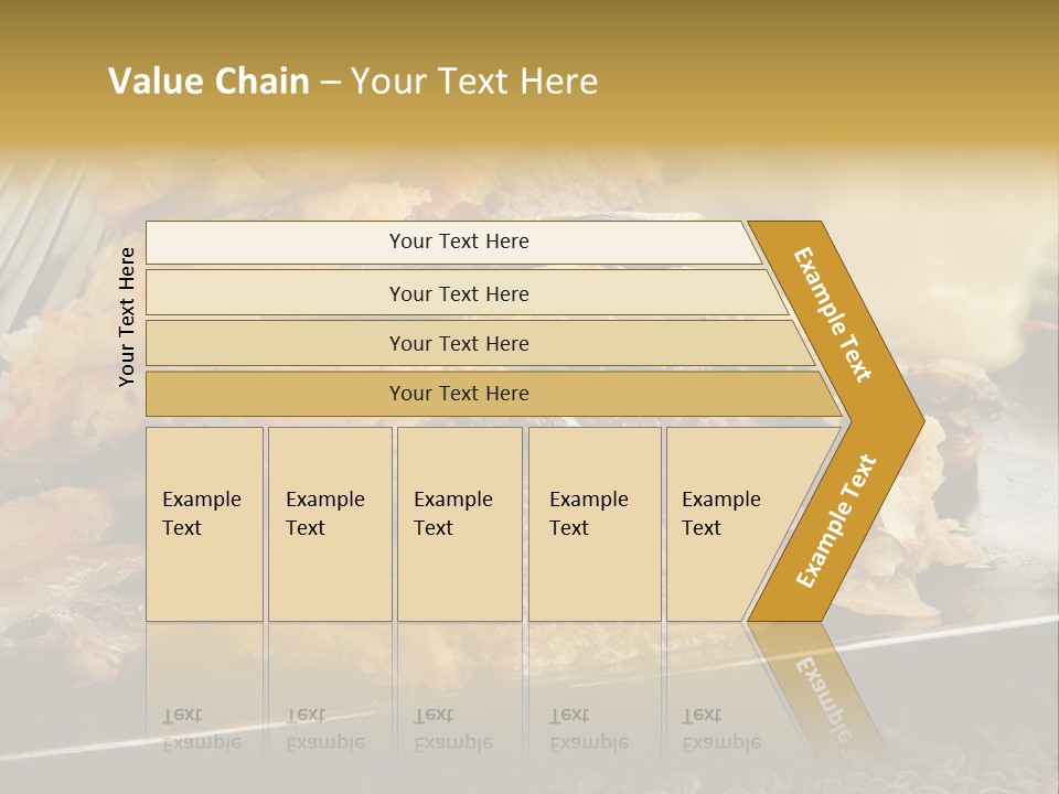 Gourmet Mushroom Potatoes PowerPoint Template