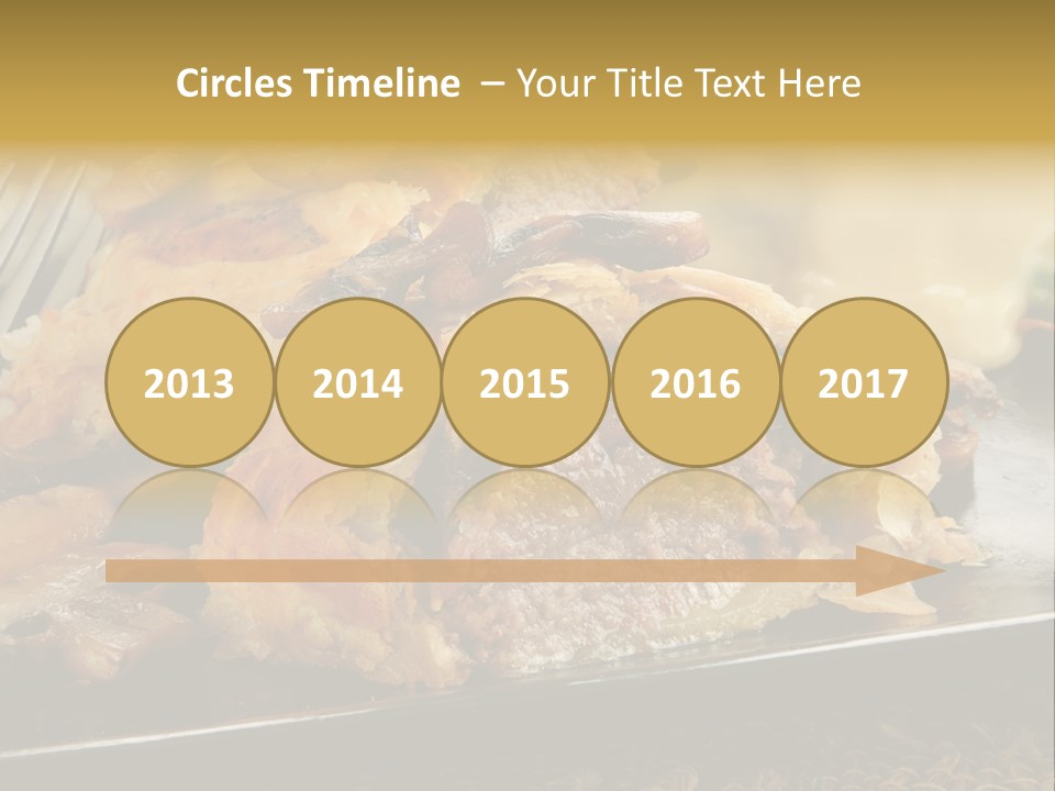 Gourmet Mushroom Potatoes PowerPoint Template