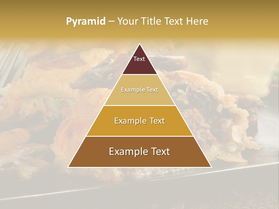 Gourmet Mushroom Potatoes PowerPoint Template