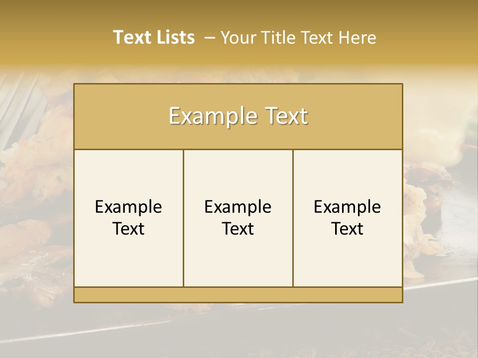 Gourmet Mushroom Potatoes PowerPoint Template