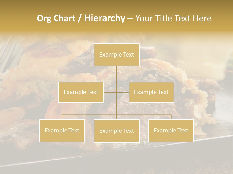 Gourmet Mushroom Potatoes PowerPoint Template