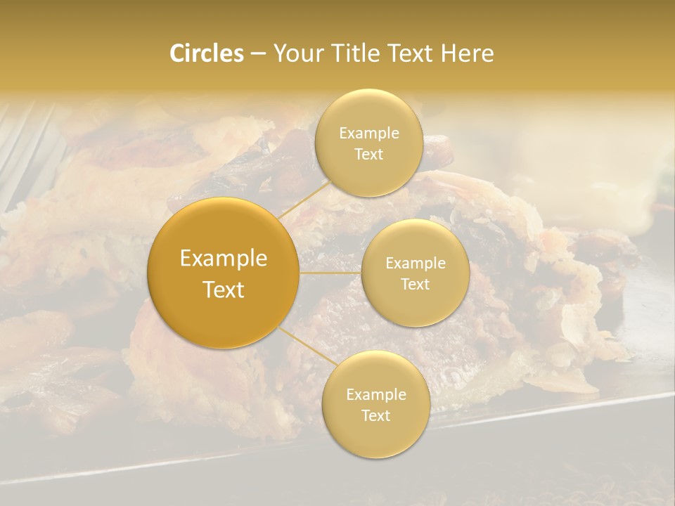 Gourmet Mushroom Potatoes PowerPoint Template