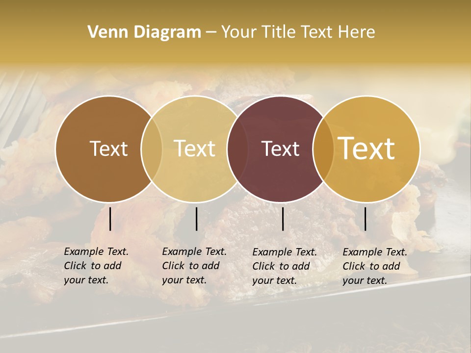 Gourmet Mushroom Potatoes PowerPoint Template