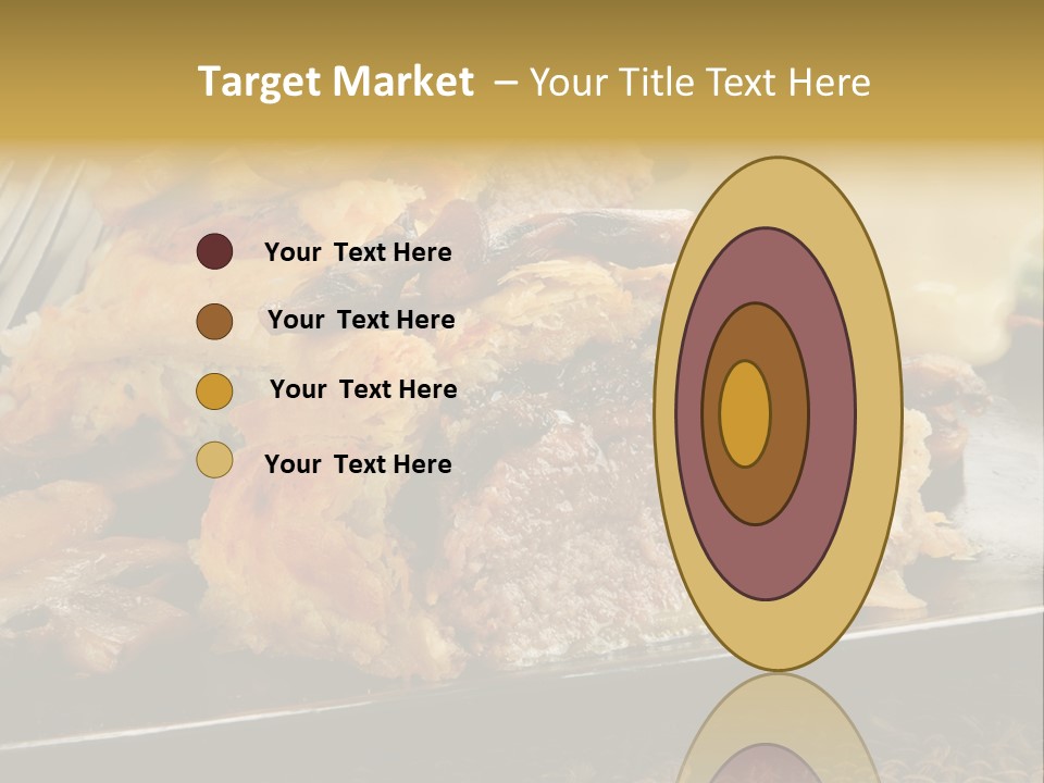 Gourmet Mushroom Potatoes PowerPoint Template