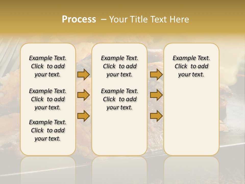 Gourmet Mushroom Potatoes PowerPoint Template