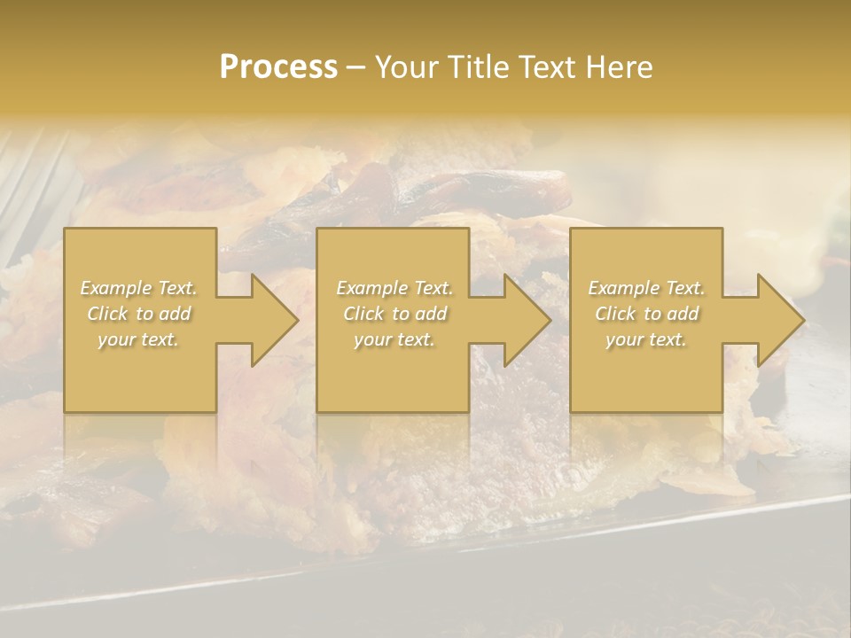 Gourmet Mushroom Potatoes PowerPoint Template