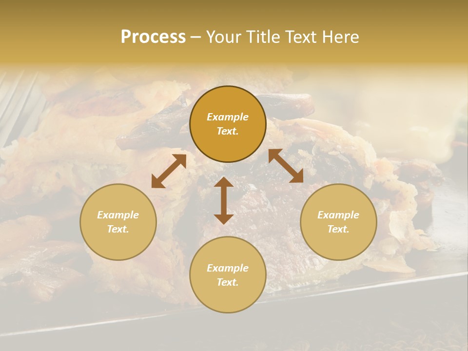 Gourmet Mushroom Potatoes PowerPoint Template